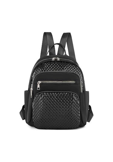 Lebeigo Büyük Kapasiteli Moda Kadın Sırt Çantası Hafif Çok Yönlü Kırmızı