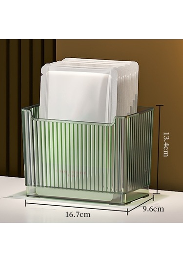 Dancemonkey Cbtx Mutfak Buzdolabı Düzenleyici, Pet Saklama Kutusu, Tek Katmanlı Yeşil Çok Renkli