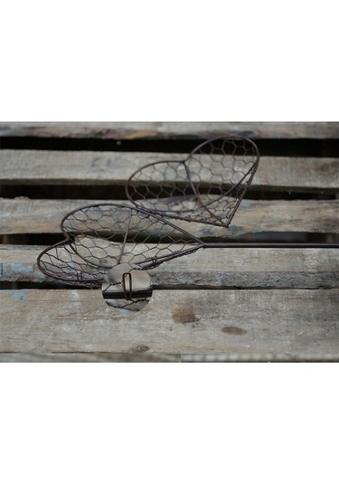 Pazly Tel Suntek Standı Metal Kalp Demir Çerçeve Asılı Aksesuar