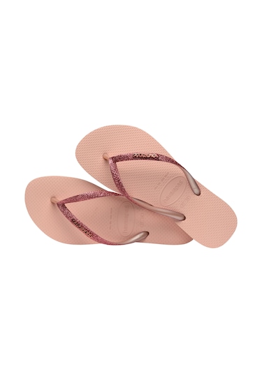 Havaianas Kids Slim Glitter Kadın Plaj Terliği 4146975 PEMBE