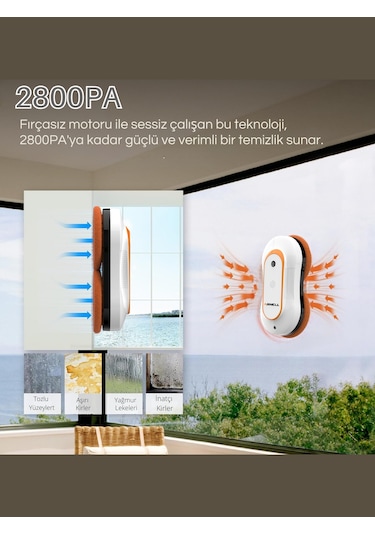 Arnel WCR-2310Y Cambaz Cam Silme Robotu