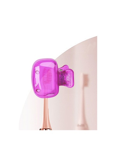 Homyl Diş Fırçası Kafası Kapağı Taşınabilir Seyahat Mor Mor Diğer