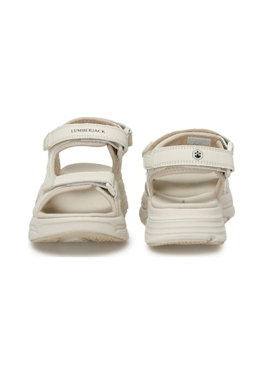 Lumberjack Gena Yüksek Taban Cırtlı Plaj Kadın Sandalet 667800001286 14 Bej Bej