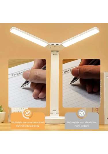 Led Masa Lambası 3 Seviyeleri Kısılabilir Dokunmatik Gece Çok Renkli