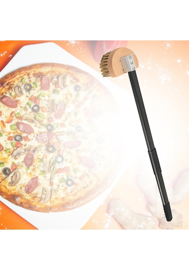 Suntek Pizza Fırını Fırçası Taşı Temizleme Açık Stil-b