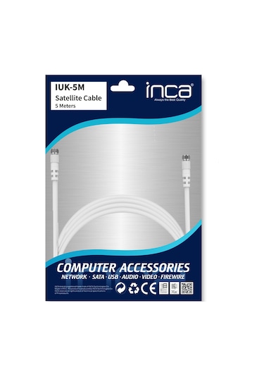 IUK-5M 5 Metre Uydu Kablosu INCA