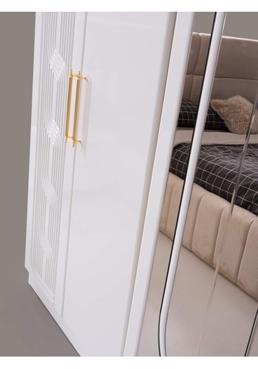 Kaliforniya 6 Kapaklı Gardırop %100 Mdf