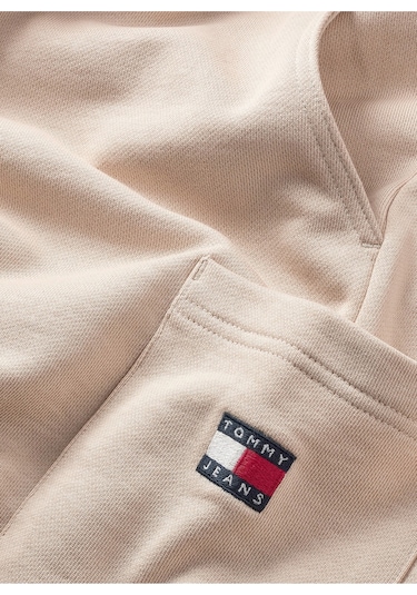 Tommy Jeans Standart Bej Erkek Sweat Şort Dm0dm16330acı Tjm Xs Badge Cargo Be Bej
