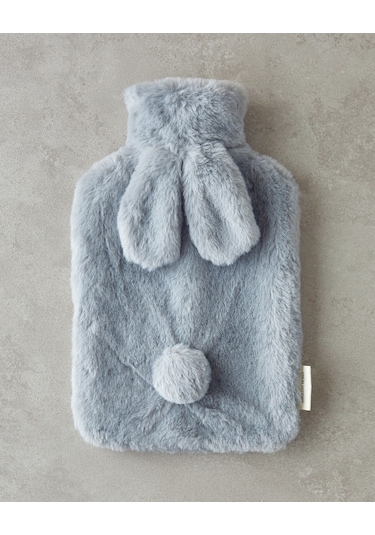 English Home Bunny Sıcak Su Torbası Gri Gri