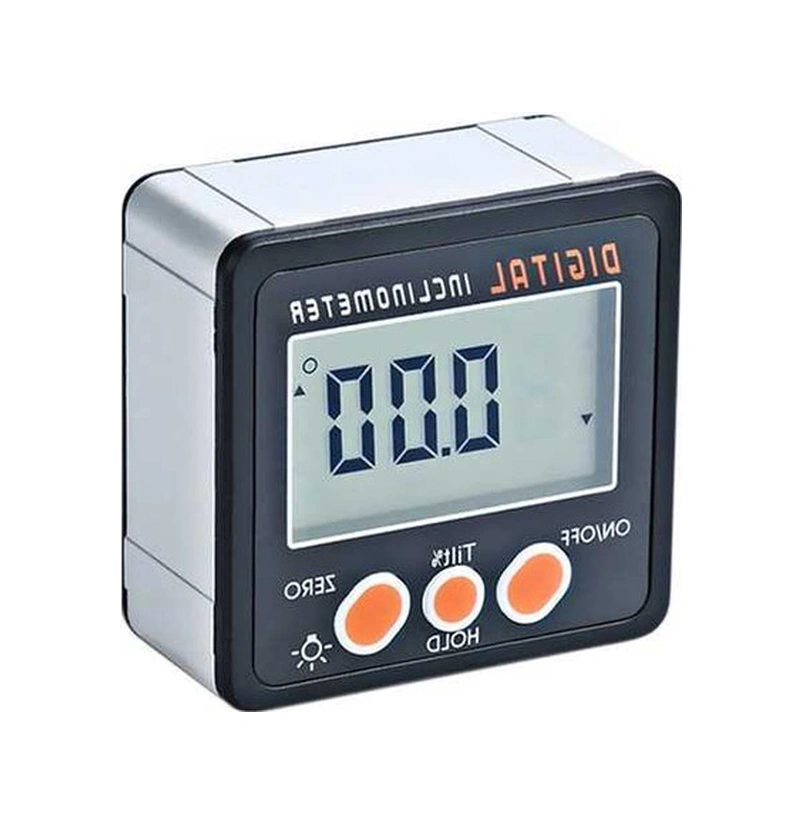 Tongxida Alüminyum Kasa Dijital Eğim Ölçer 0-360 , Pil Dahil Değil