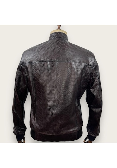Always Leather Siyah Hakiki Deri Mont Erkek 1803340006 Bordo