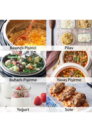 Instant Pot Duo 7 Si 1 Arada 5.7 L Akıllı Buharlı Pişirici