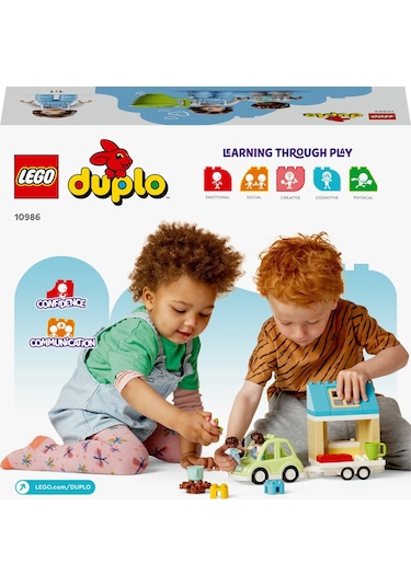 LEGO® Duplo 10986 Kasabası Tekerlekli Aile Evi 31 Parça