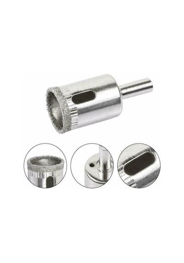 Venoa Cam Mermer Granit Fayans Delici Panç Seti Sulu Kesim 16 Mm