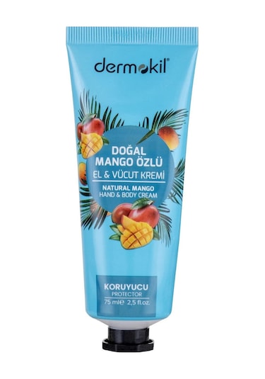 Dermokil Doğal Mango Özlü El ve Vücut Kremi 75 ML