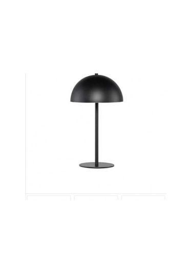 Mylights 30 Cm Baslıklı Gece Lambası Abajur Masa Lambası Yatak Ba Siyah