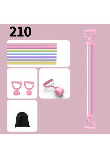 Suntek Göğüs Genişletici Direnç Bantları Egzersizi Pembe