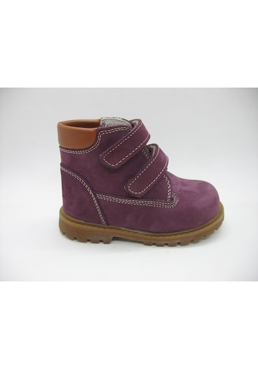 Toddler 00206 Deri Ortopedik Destekli Bot 21-25 Mor