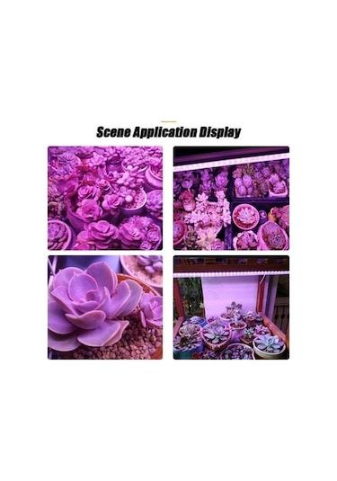 Besthome1 2 Adet 5w T5 Bitki Büyüme Led Şeridi, Beyaz, Aydınlatma Ürünleri, Bahçe Işıkları