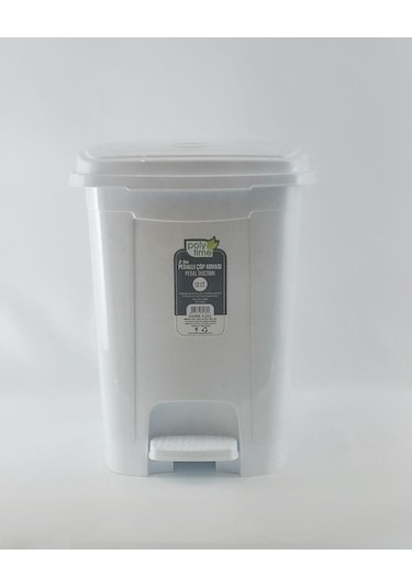 Erkoç Plastik E 253 Pedallı Çöp Kovası 12 Litre