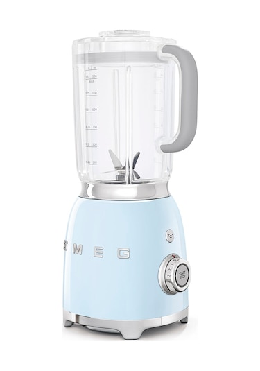 Smeg Linea 50's Retro Style 800 W Sürahi Blender Pastel Mavi