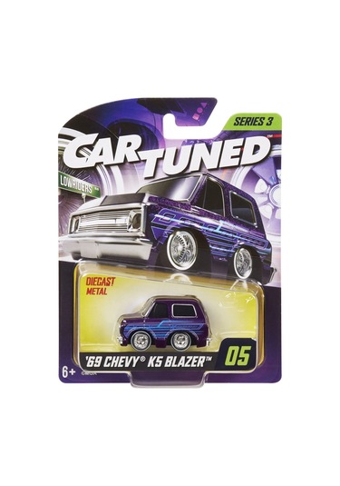 Adore Oyuncak Cartuned S3 1969 Chevy K5 Blazer - Mor Lowrider Araba Ict526704