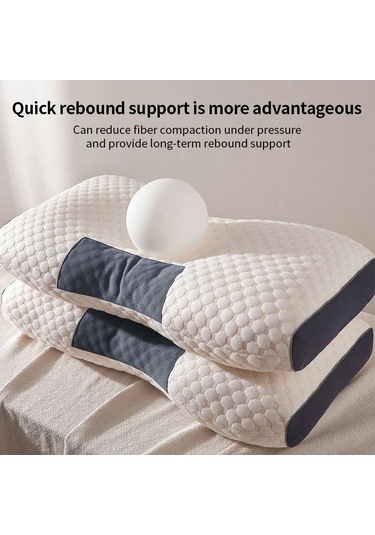 Düşük Yeni Boyun Yastığı Uykuya Yardımcı Olur Ve Boyun Servikal