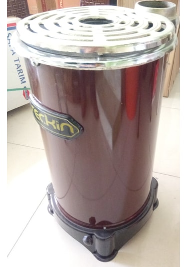 Seçkin Pik Dökümlü 70 Lik Yuvarlak Uyuyan Kömür Odun Sobası Simta