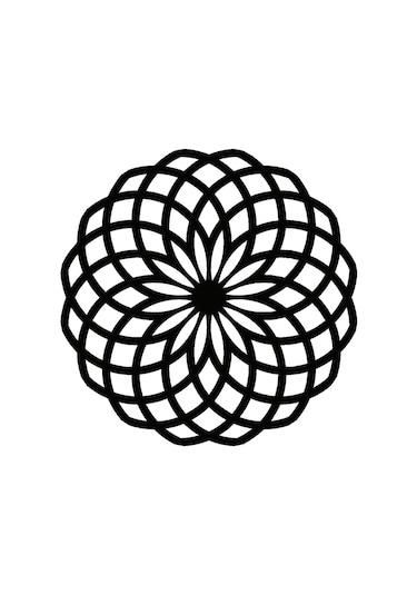 Çiçek Deseni Tip 14 40x40 Cm