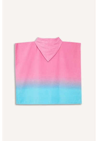 Defacto Kız Çocuk L.o.l. Surprise Desenli Pamuklu Panço Havlu C1423a825smbe106 MAvi