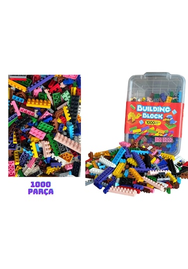 1000 Parça Building Block Mikro Blok - Yaratıcı Ve Eğitici Yapı Seti
