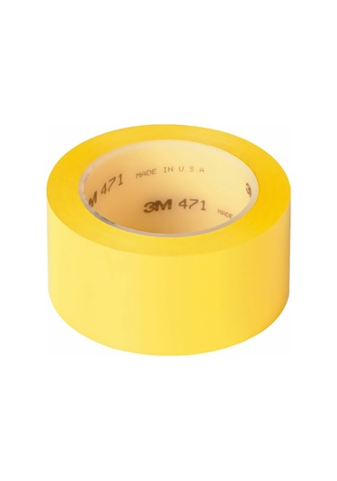 3m 471 Sarı Vinil İşaretleme Bantı 25mm X 33mt