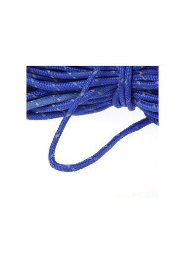 Xiyyadms 20m Yansıtıcı Kamp İpi, Parlak Ve Dayanıklı Çadır Bağı, Çeşitli Renk Seçenekleri Mavi