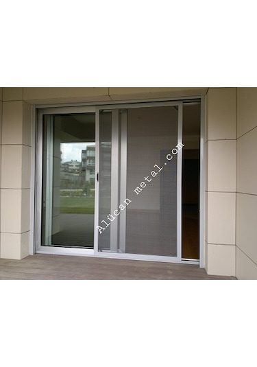 Yana Kayar Tekerli Sürme Sineklik