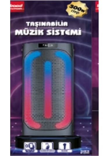 Bood MT-7000X 40 W Taşınabilir Bluetooth Hoparlör