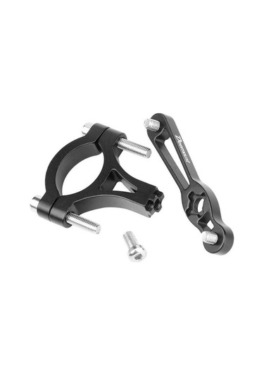 Pazly Siyah Mtb Su Şişesi Klipsi, Kafes Tutucu, Gidon Braketi, Bisiklet Aksesuarları Montaj Seti Siyah