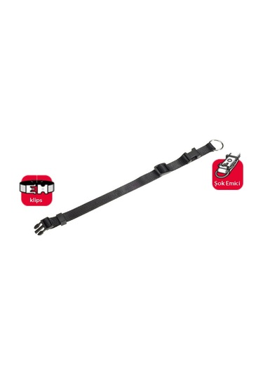 Karlıe Boyun Tasma 40-55cm Siyah