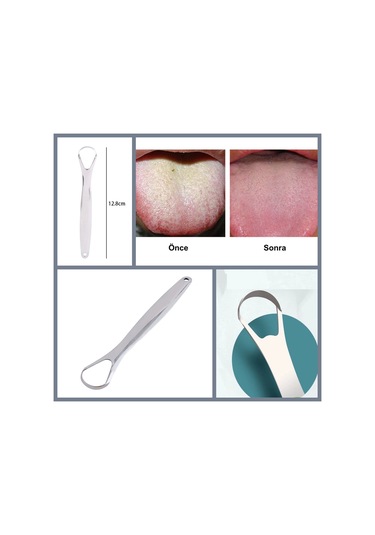 Omeniv Dil Kaşığı Dil Ağız Temizleme Aparatı
