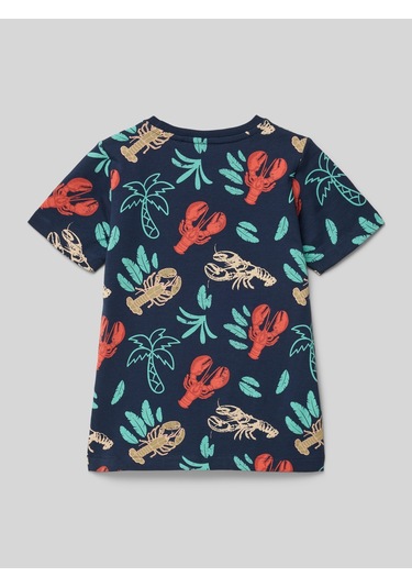 Name It Nmmfelen Ss Top Erkek Çocuk T-shirt 13241293 Navy Blazer