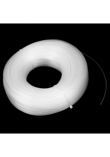 Geeroyoo 1.6mm Çap Beyaz Nilon Kesme Teli, 175m Uzunluk, Dayanıklı, Her Tip Benzinli Çim Biçme Makinesi İçin Uygun, Pratik Çim Biçme Aksesuarı