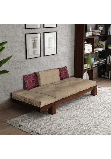 Woodesk Arin Masif Ceviz-camel Renk Sedir Cpt8321-200