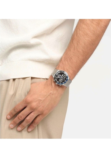 Swatch Yvs507g Erkek Kol Saati Metalik