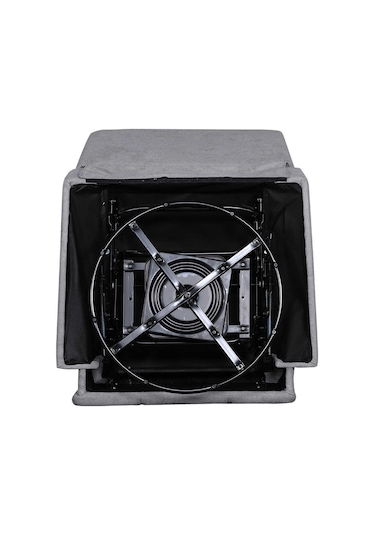 Siena Döner Mekanizmalı Baba Ve Tv Koltuğu-bej-gri Kumaş 87x97x98 Cm Gxyxd