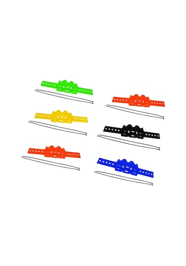 Suntek Kilitleme Bağları Ile Motosiklet Egzoz Susturucu Siyah