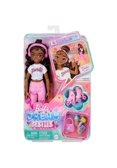 Jfx97 Brooklyn-barbie Dream Besties Paten Partisi Brooklyn Bebek Ve Aksesuarları