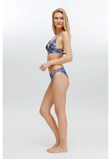 U.S. Polo Assn. Kadın Lacivert Bikini Takım