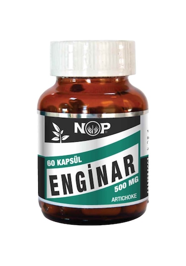 Nop Enginar 60 Kapsül 500 MG Artichoke 60 Kapsül