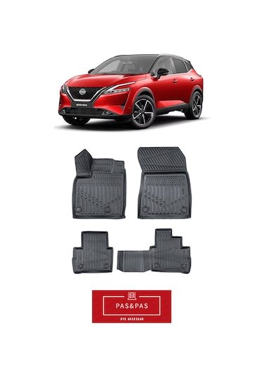 Nissan Qashqai 2024 Model 5d Havuzlu Paspas Seti