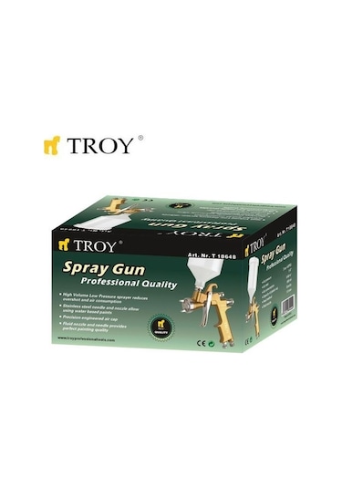 Troy 18648 Profesyonel Boya Tabancası 1.8Mm