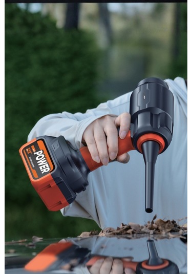 Güçlü Pil Ömrü 25.000mah Çift Bataryalı 20.000pa Ultra Çekim Güçlü Çantalı Araç Temizleme Süpürgesi